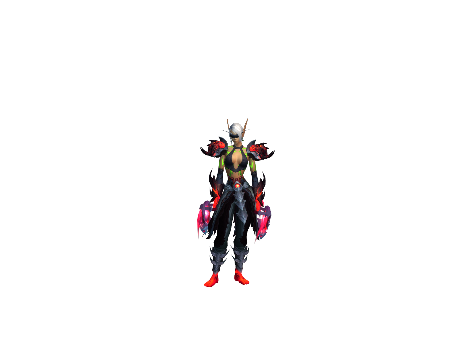 Liùv 3D character render