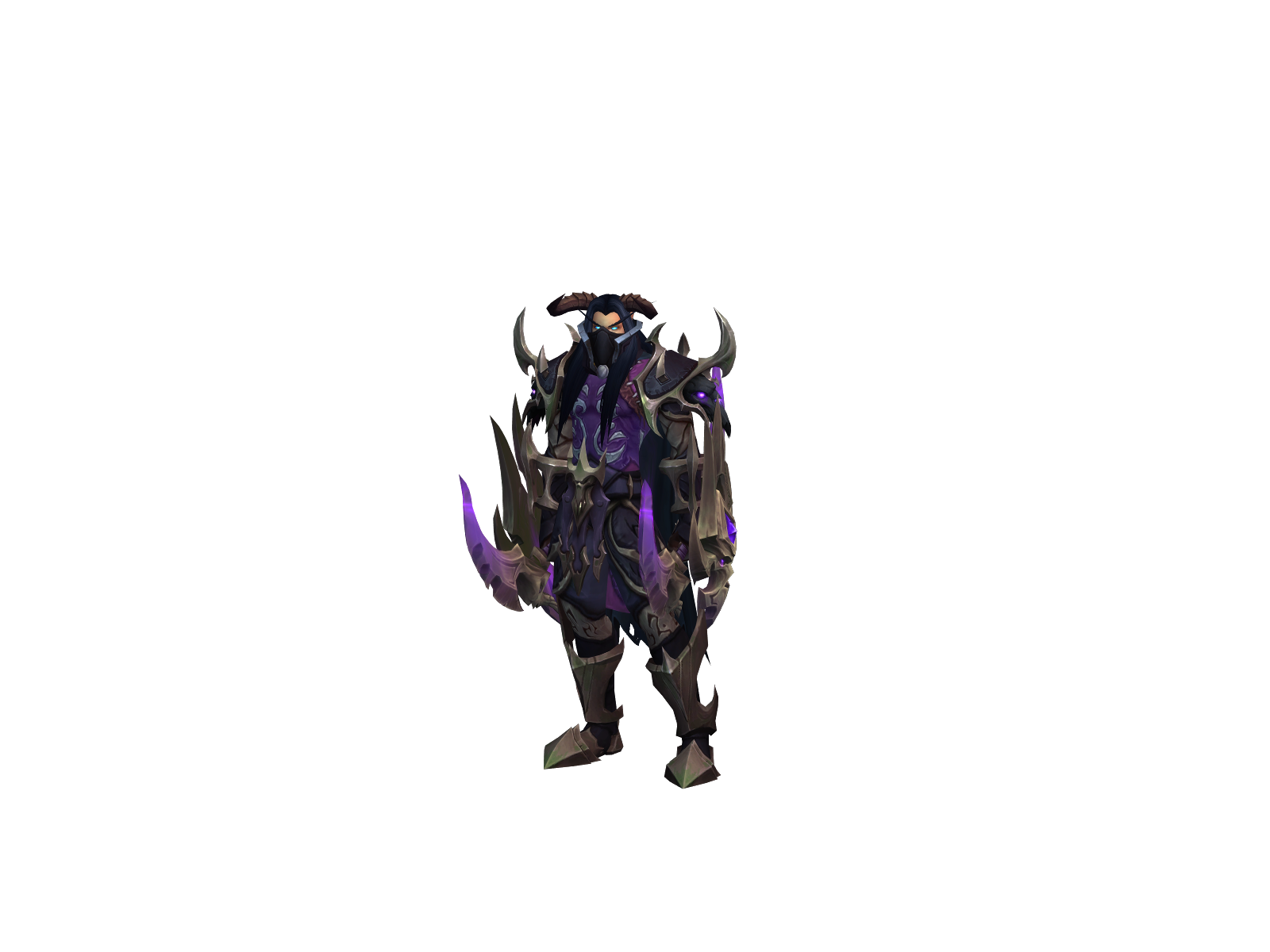 Queueenjoyer 3D character render