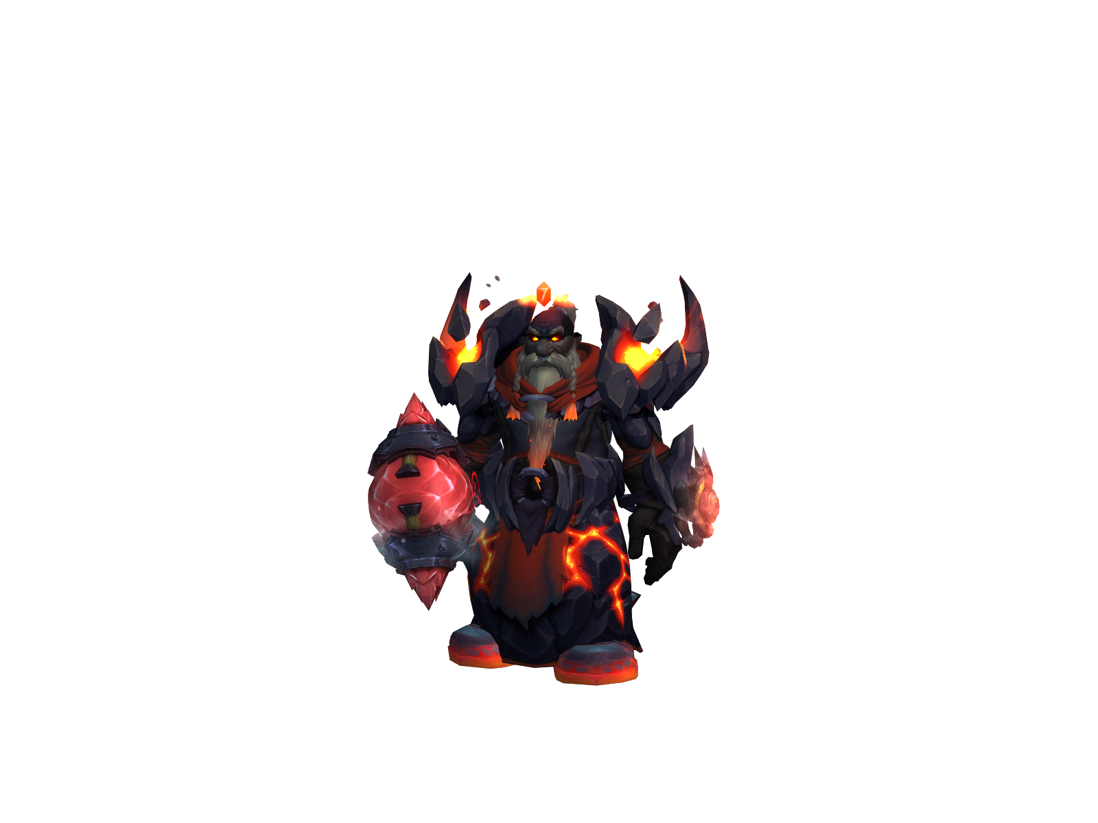Bojmir 3D character render