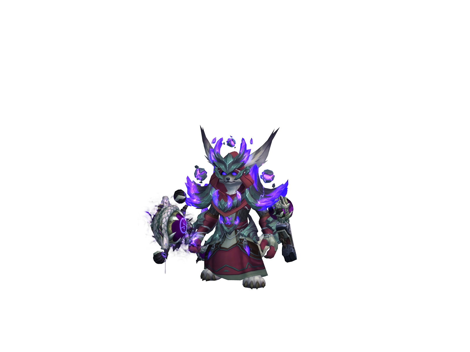 Ziibah 3D character render