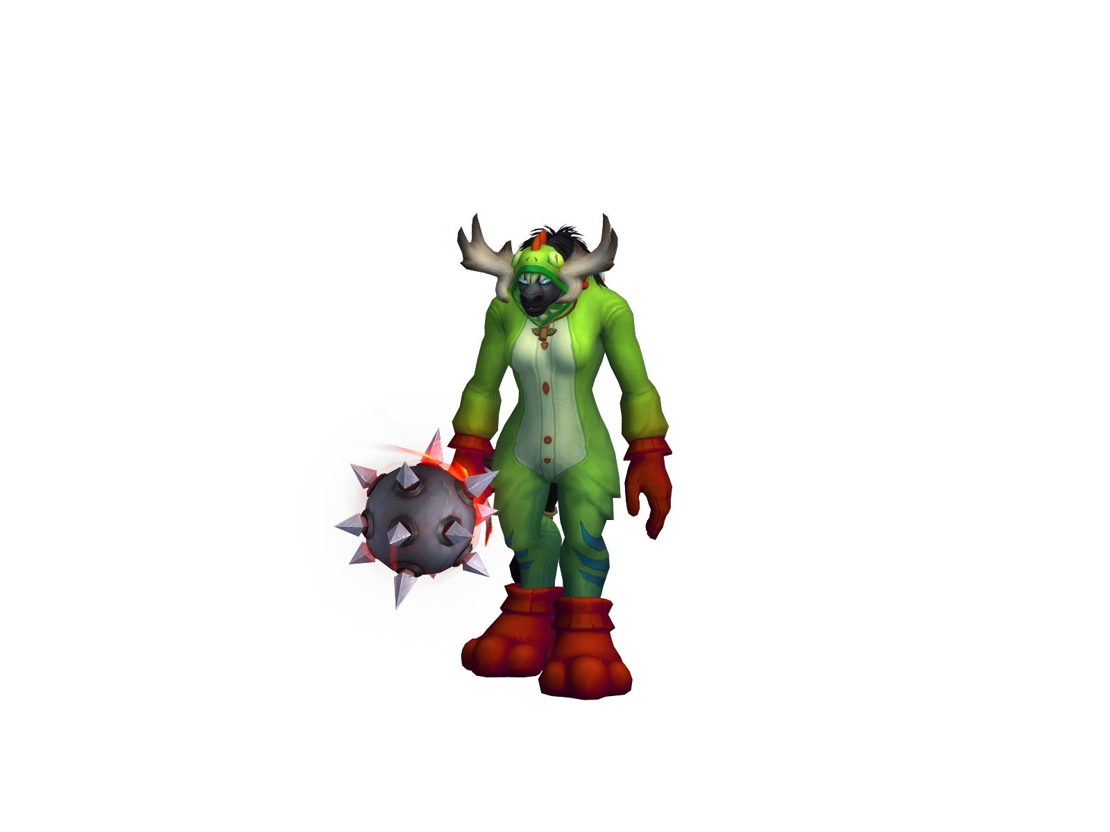 Grippys 3D character render