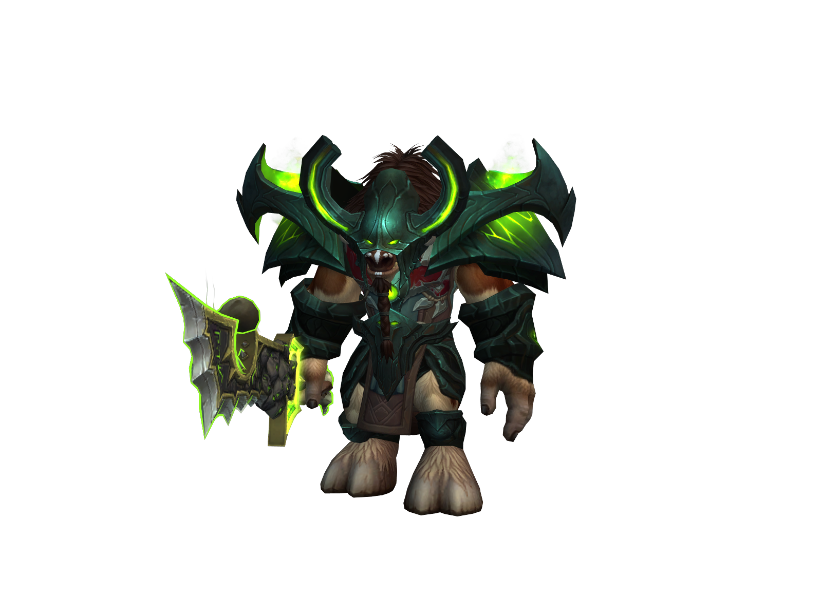 Eternálpáin 3D character render