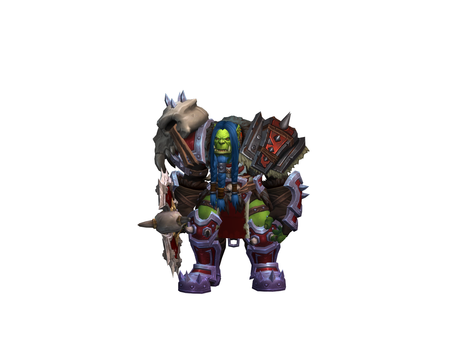 Embuchõ 3D character render