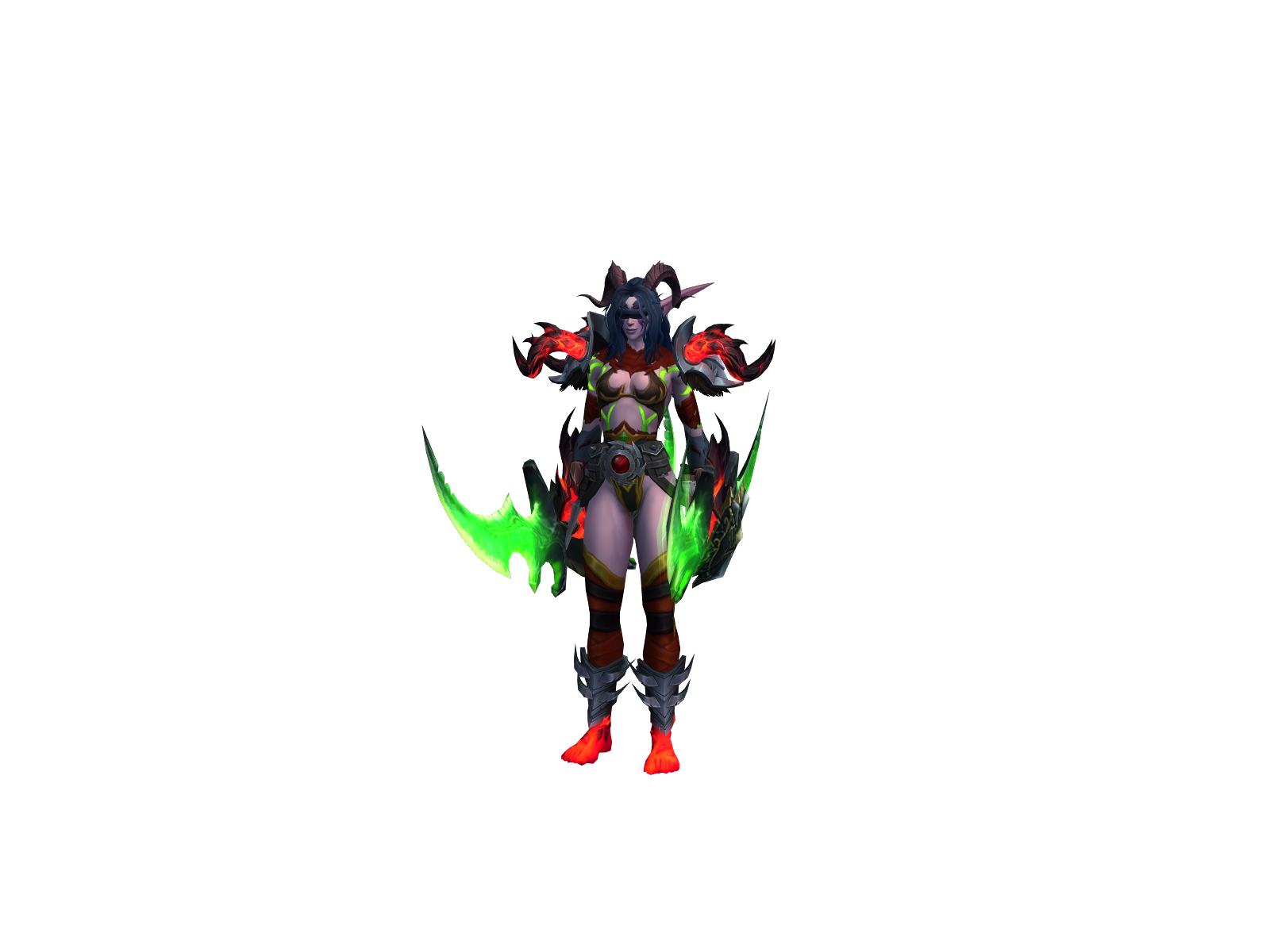 Widdidh 3D character render