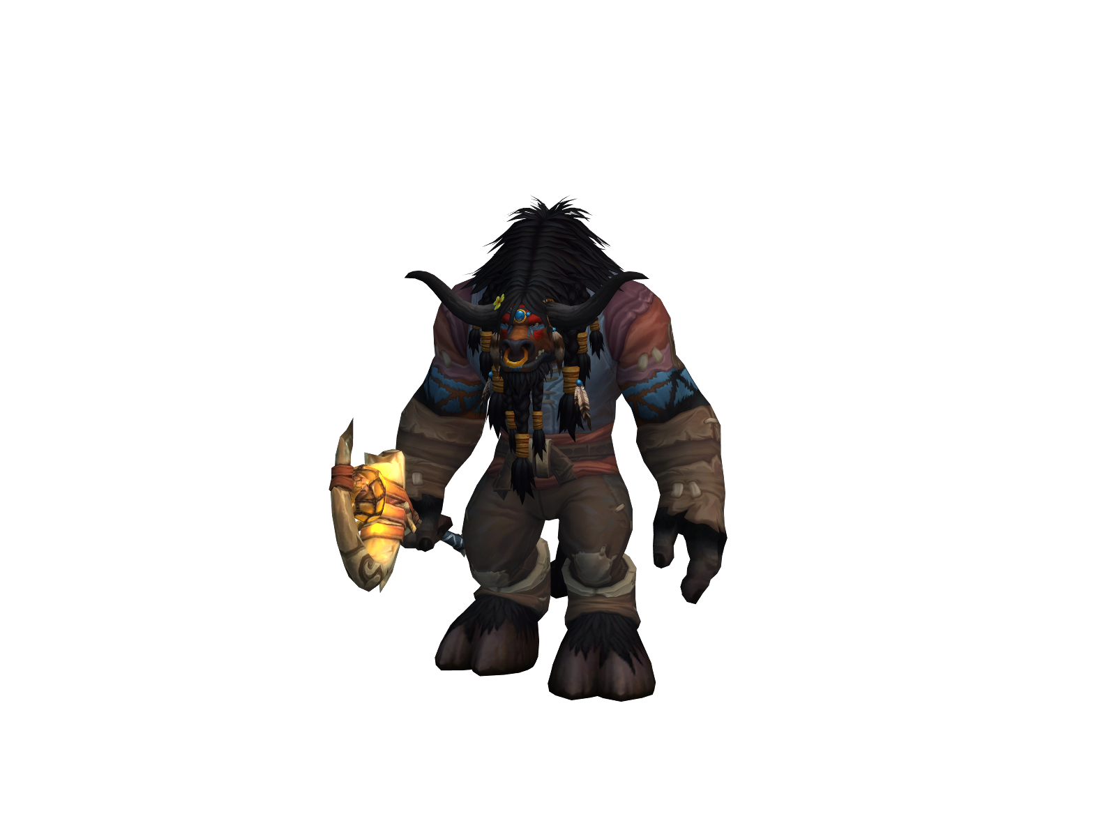 Mirorr 3D character render
