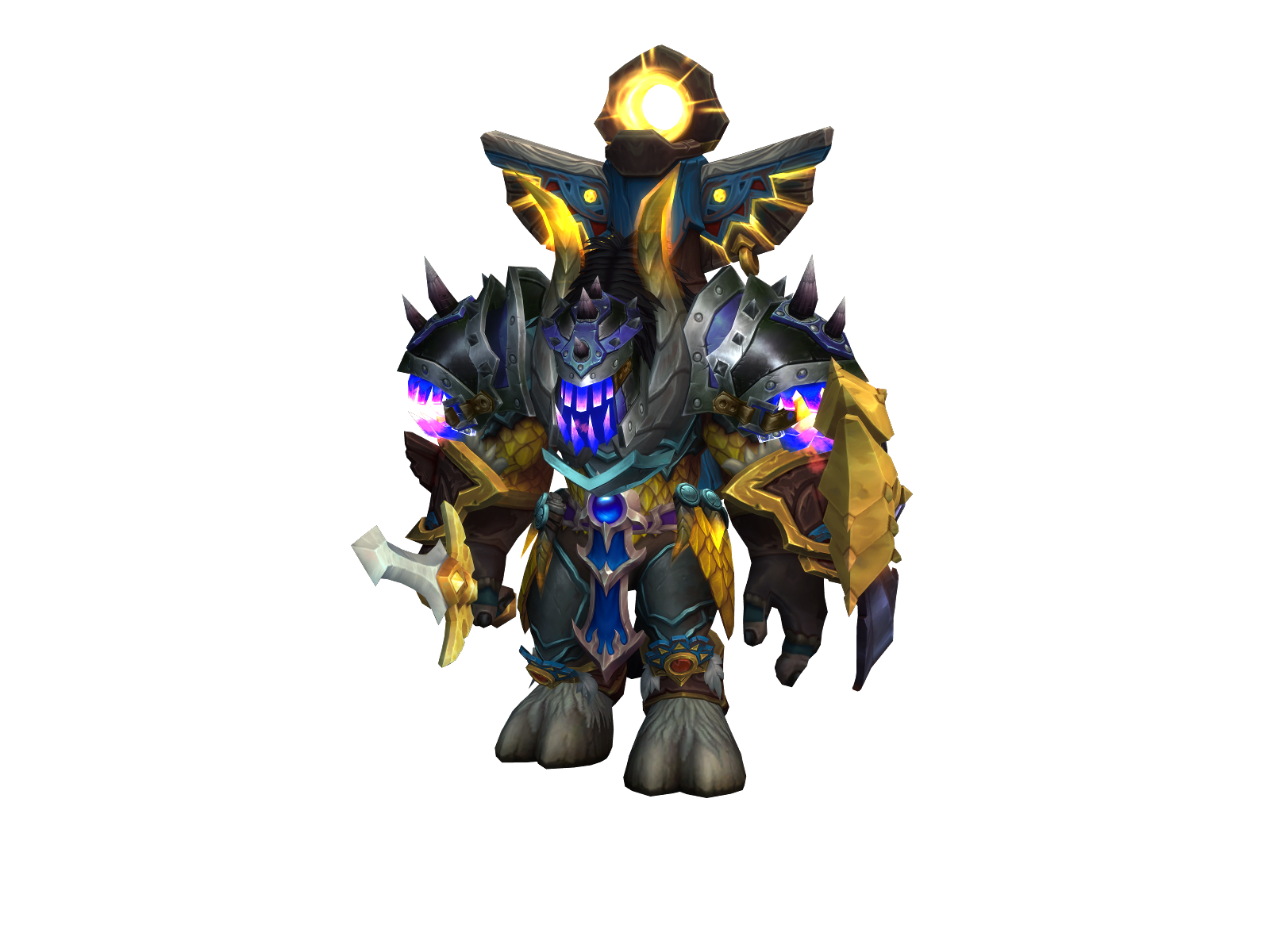 Jarrafin 3D character render