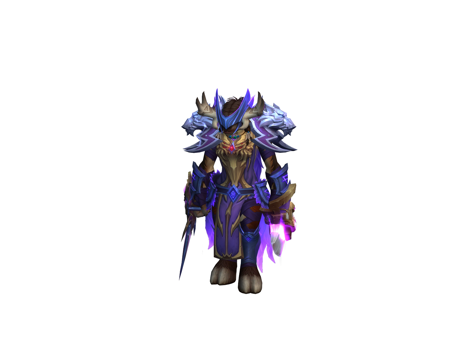 Hellohim 3D character render