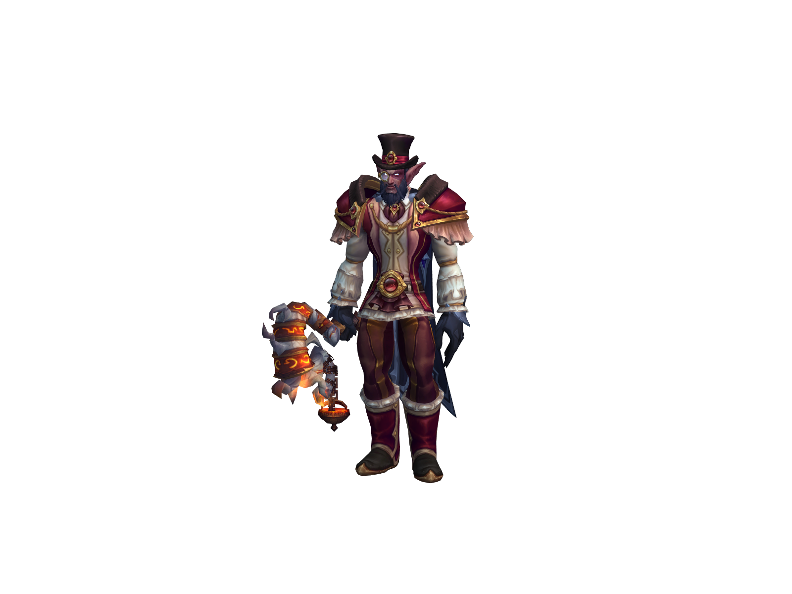 Chybaty 3D character render