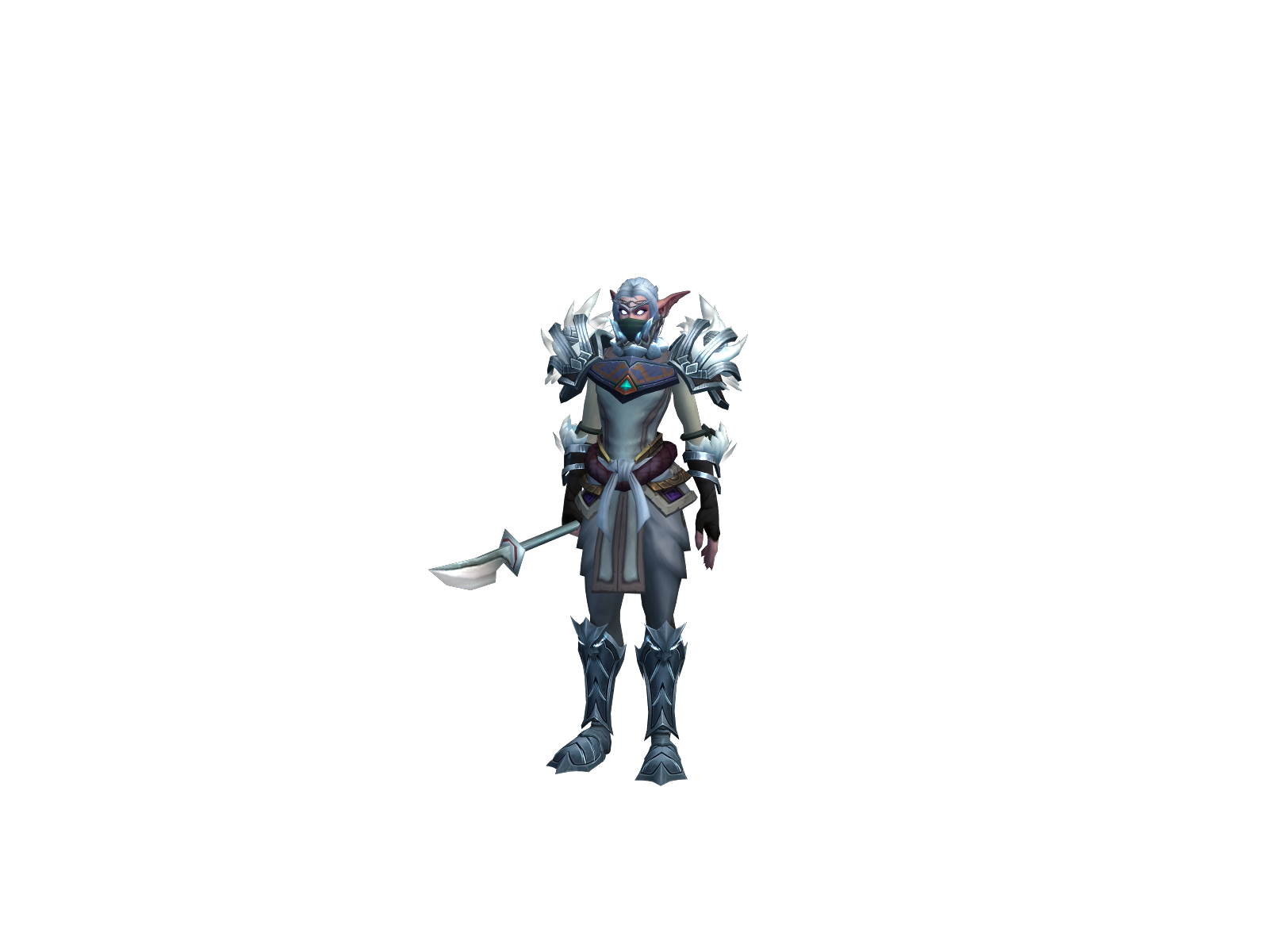Kungfumalvax 3D character render