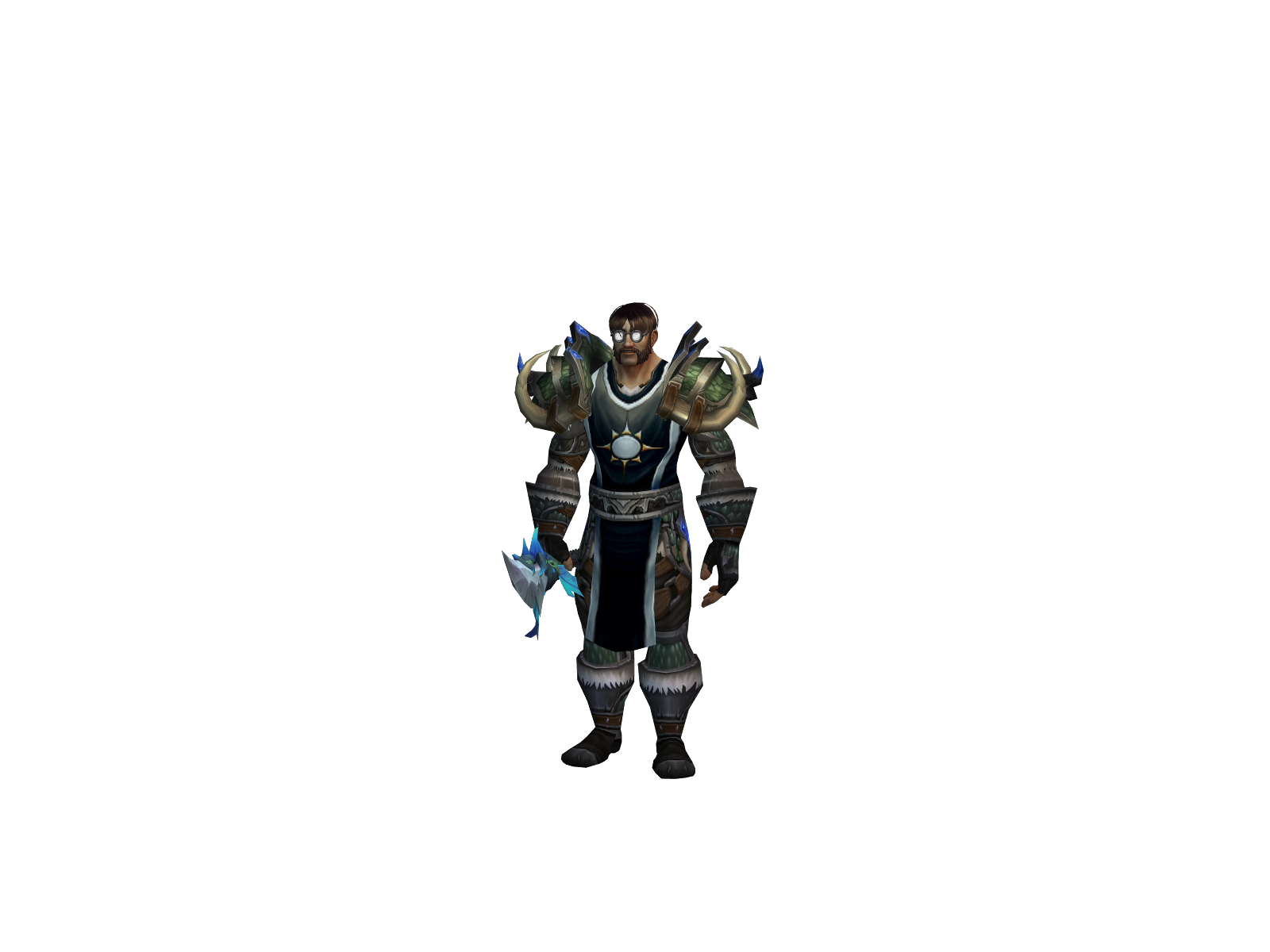 Hønsedræber 3D character render