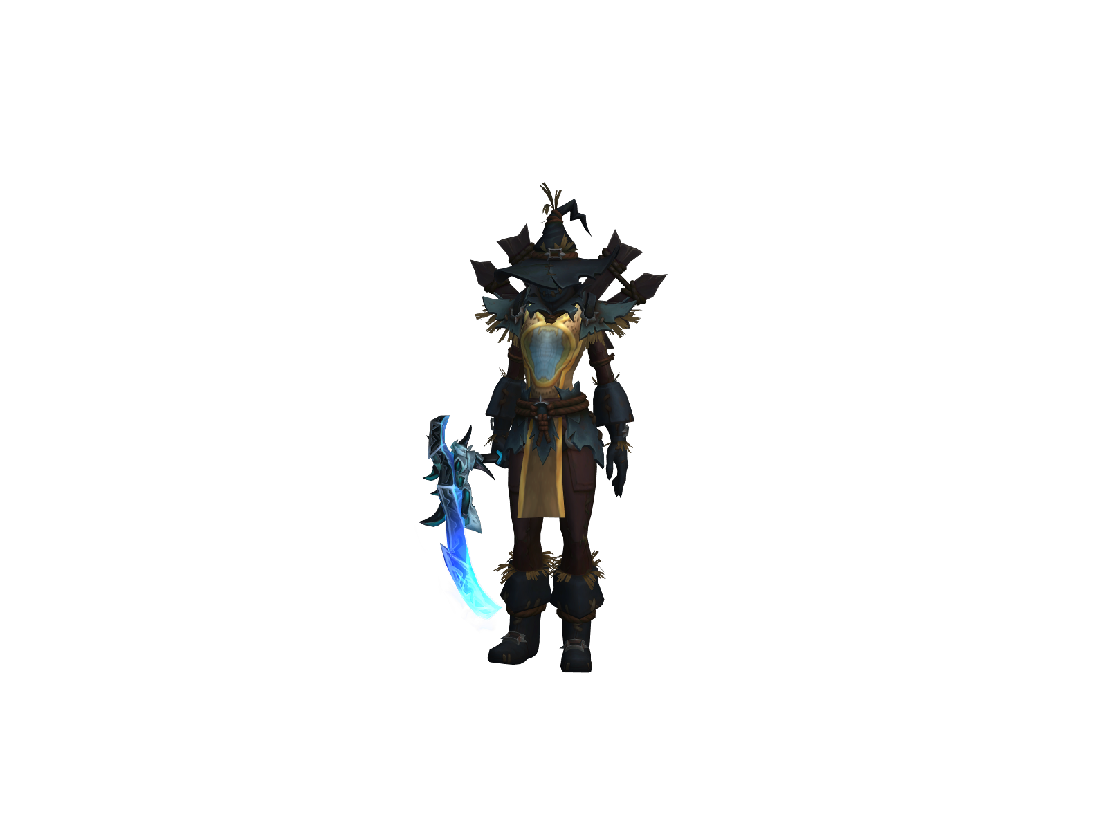 Wizzka 3D character render