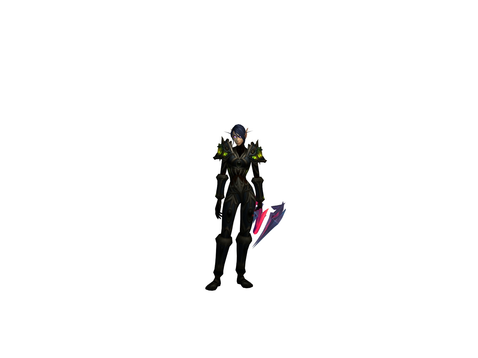 Mildred 3D character render