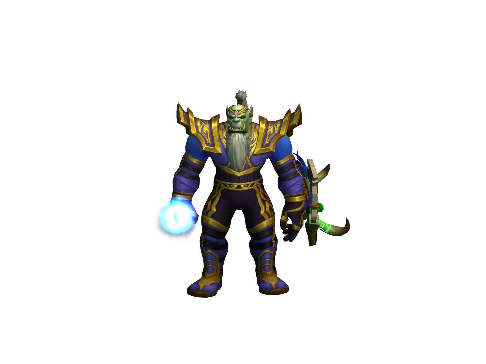 Mortsgreb 3D character render