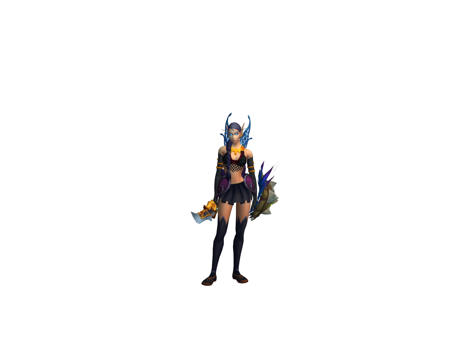 Pheylight character render