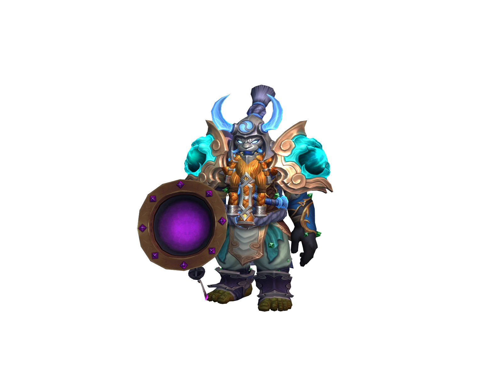 Powndad 3D character render