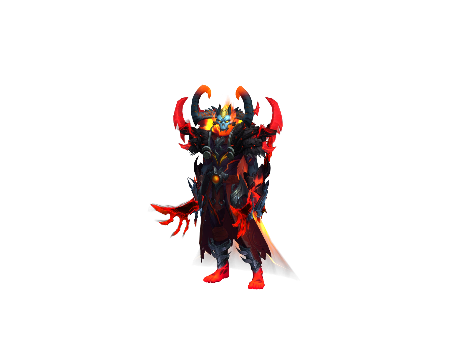 Felfirewrath 3D character render