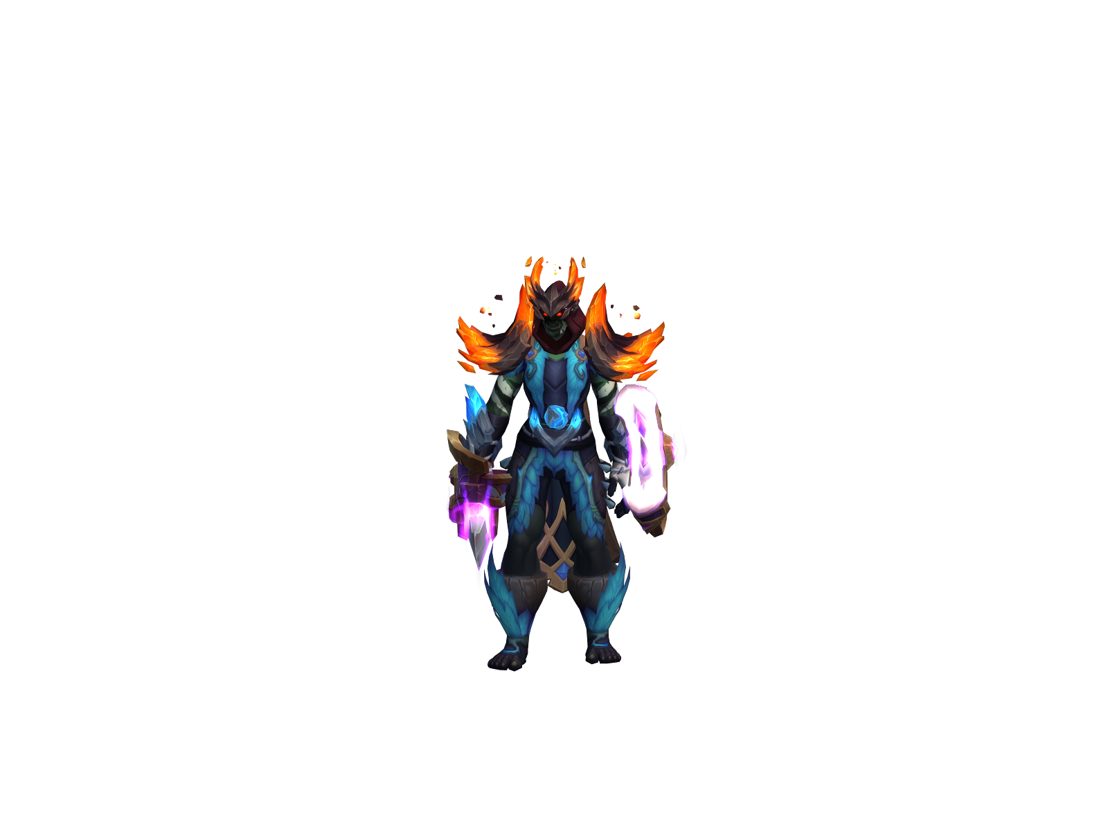 Sscrow 3D character render