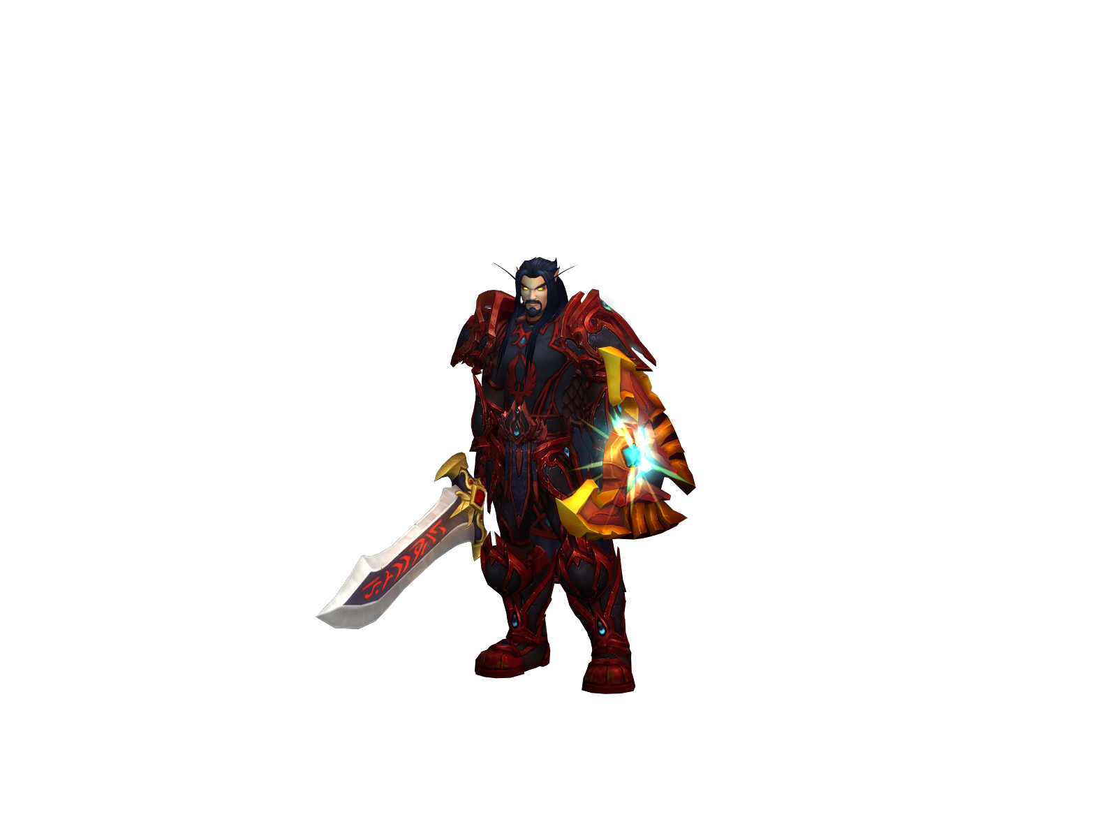 Alastus 3D character render
