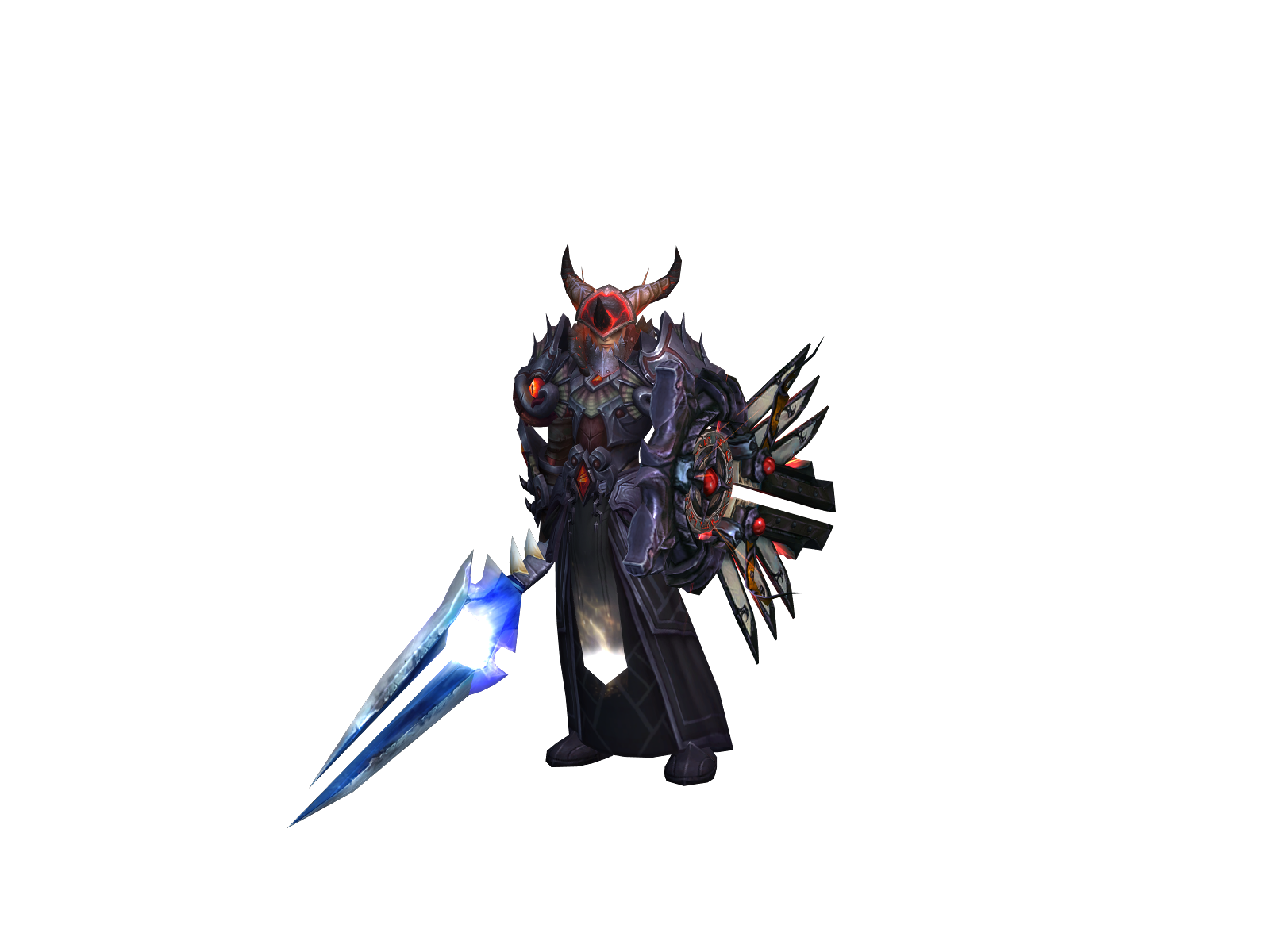 Lightmonger 3D character render