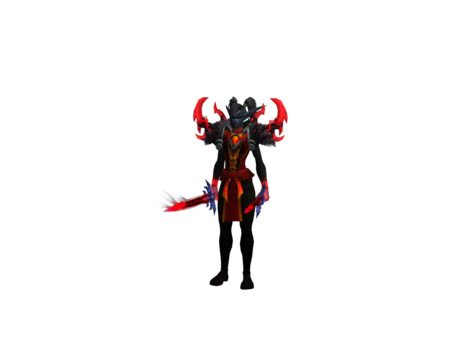 Saunakitten 3D character render