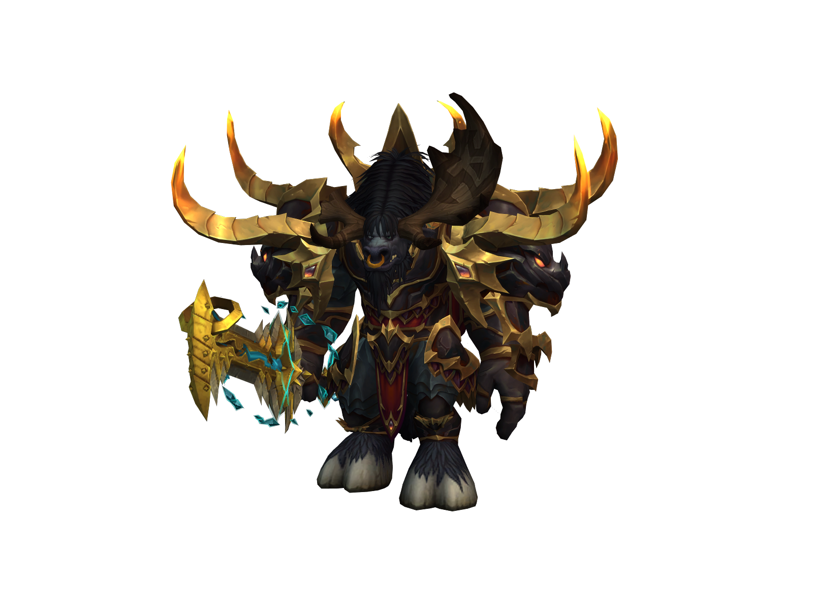 Borbuck 3D character render