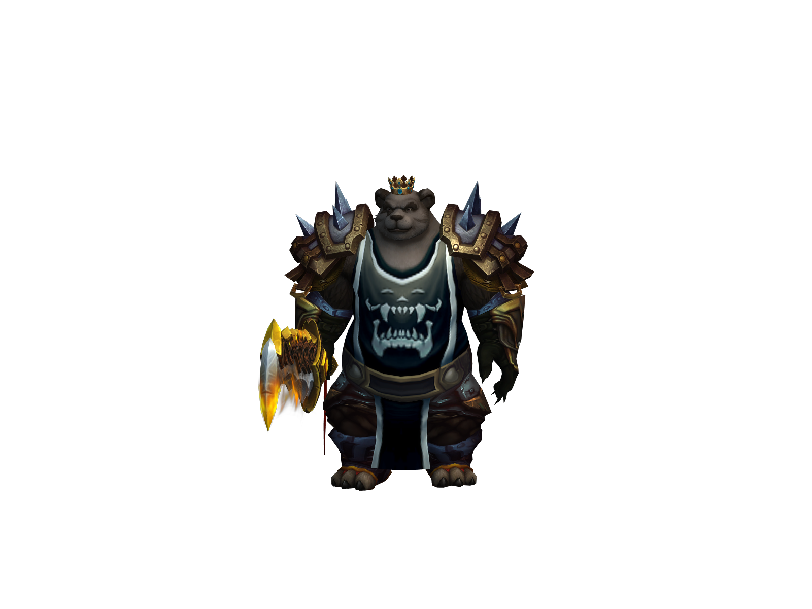 Pelops 3D character render