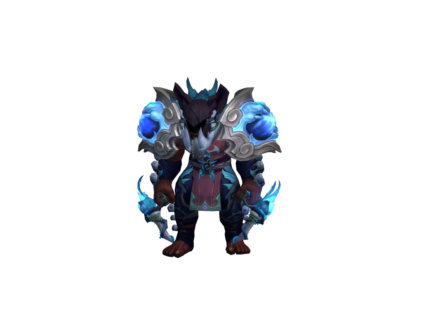 Chinj 3D character render