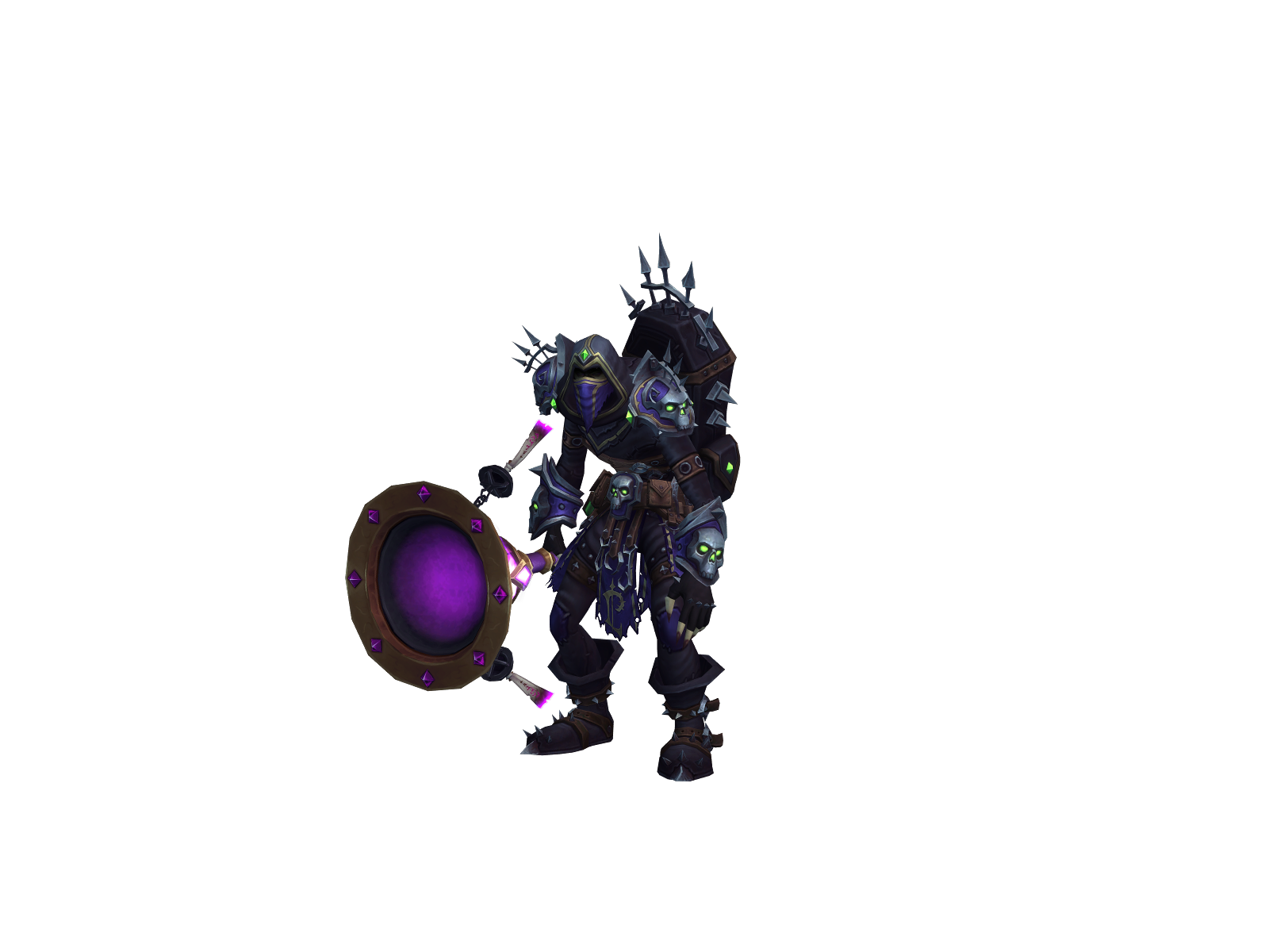 Maverot 3D character render