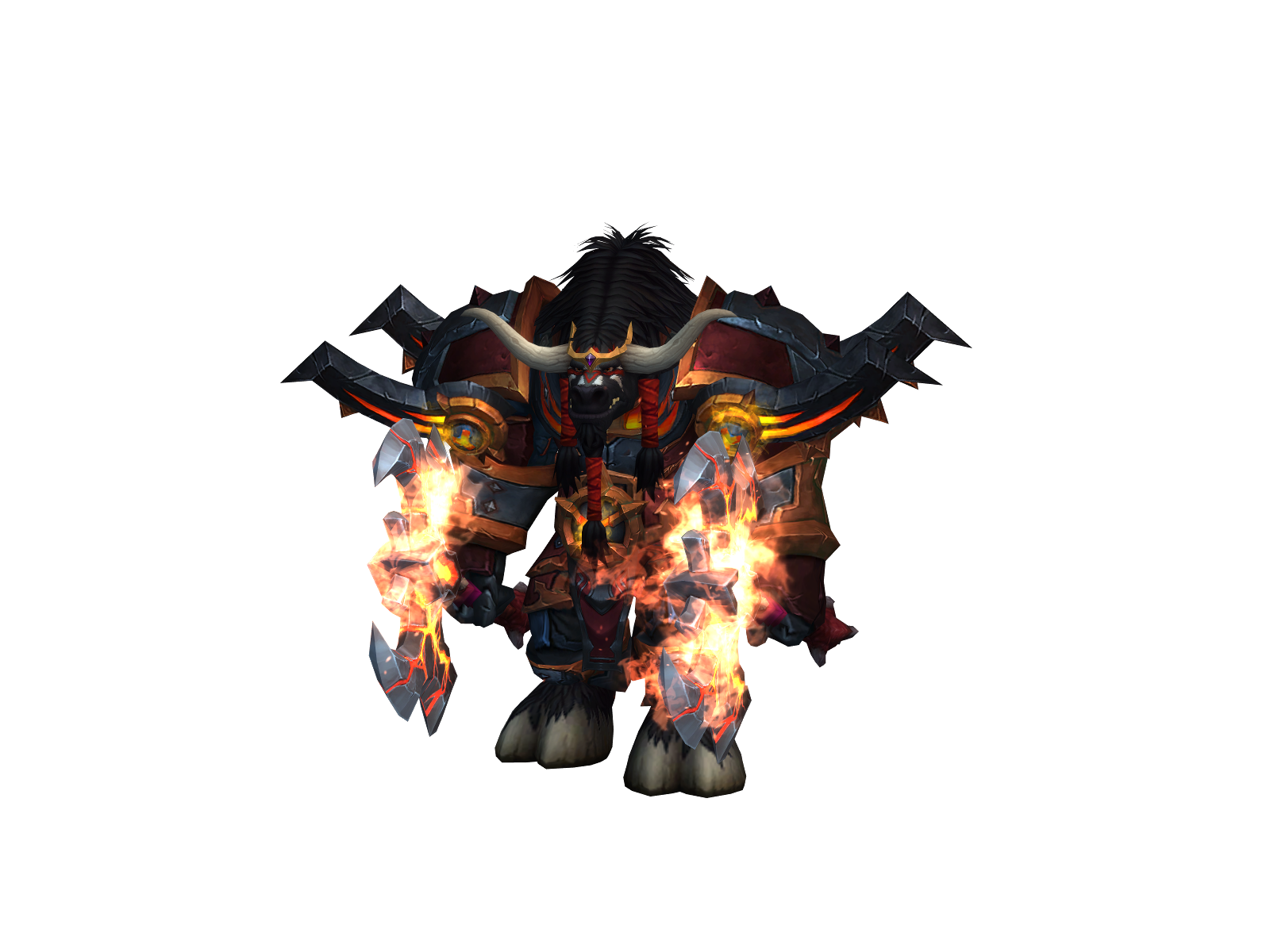 Dhahak 3D character render
