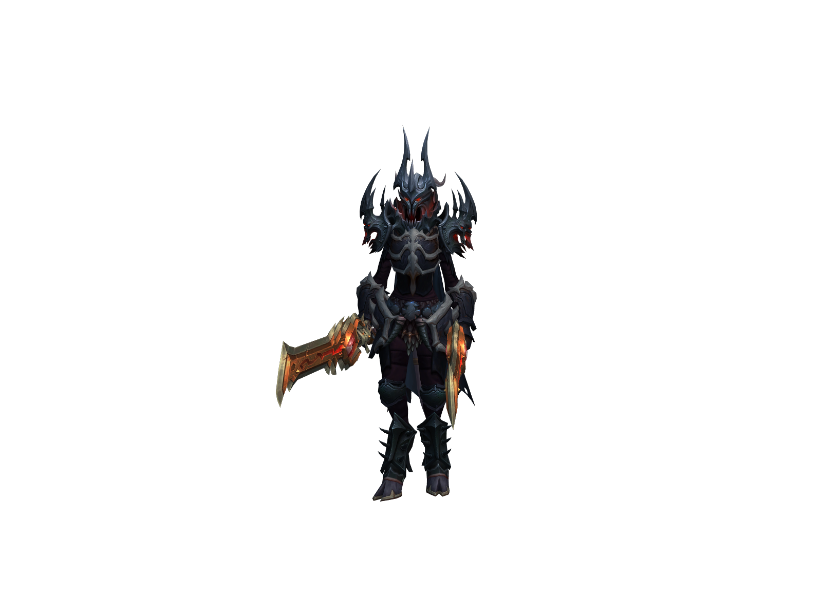 Greenmold 3D character render