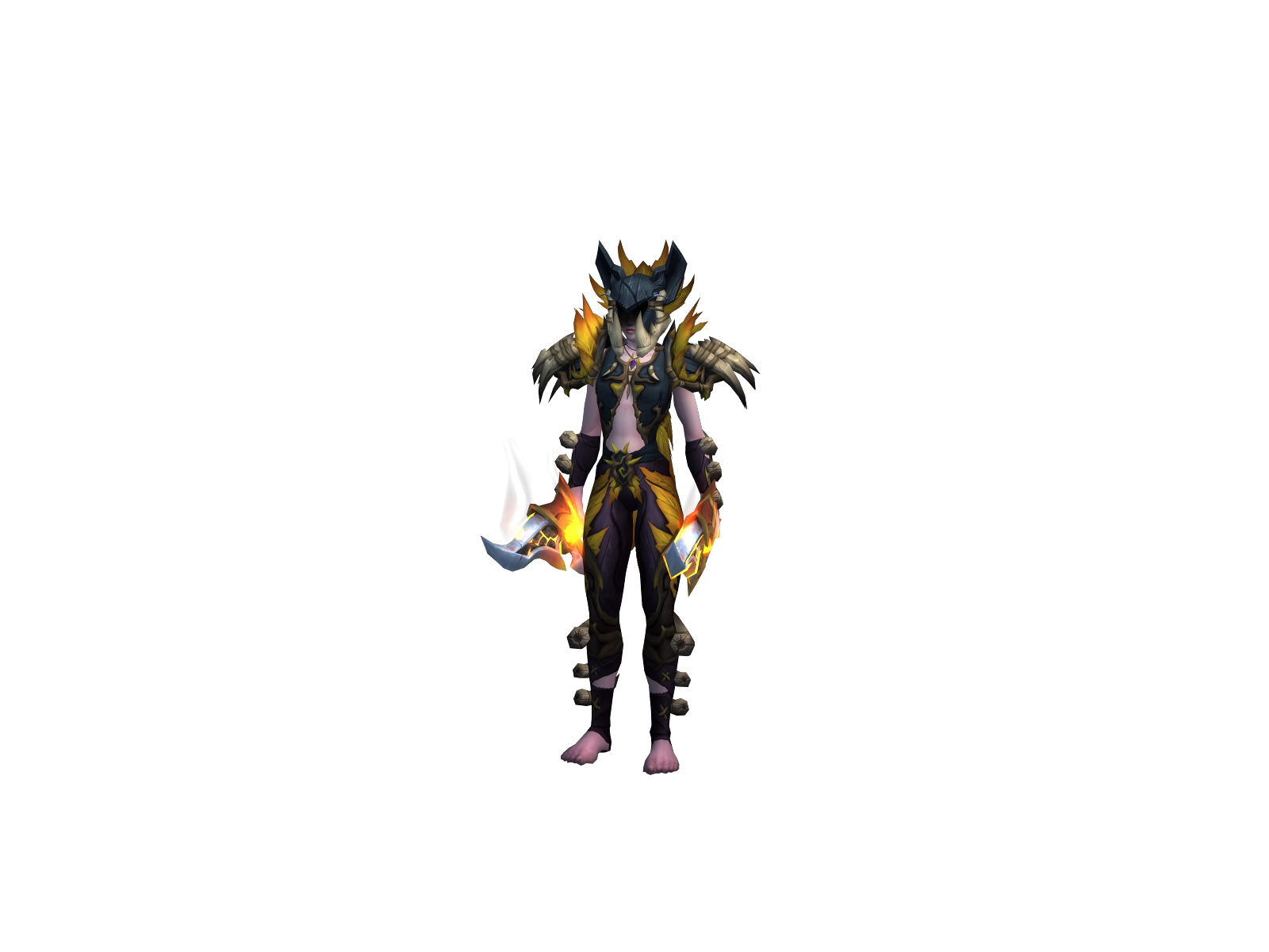 Obnoxis 3D character render