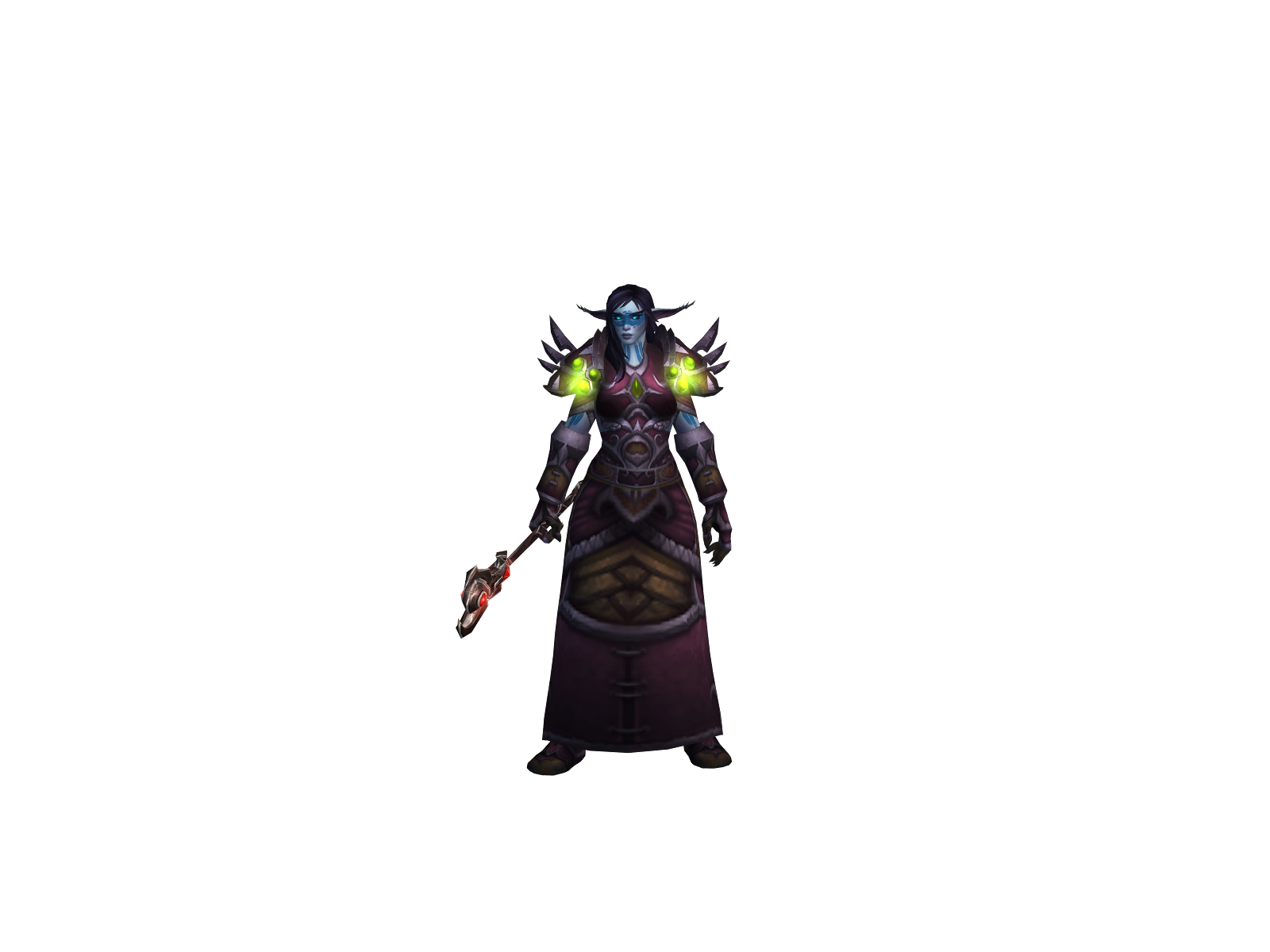 Grayworld 3D character render