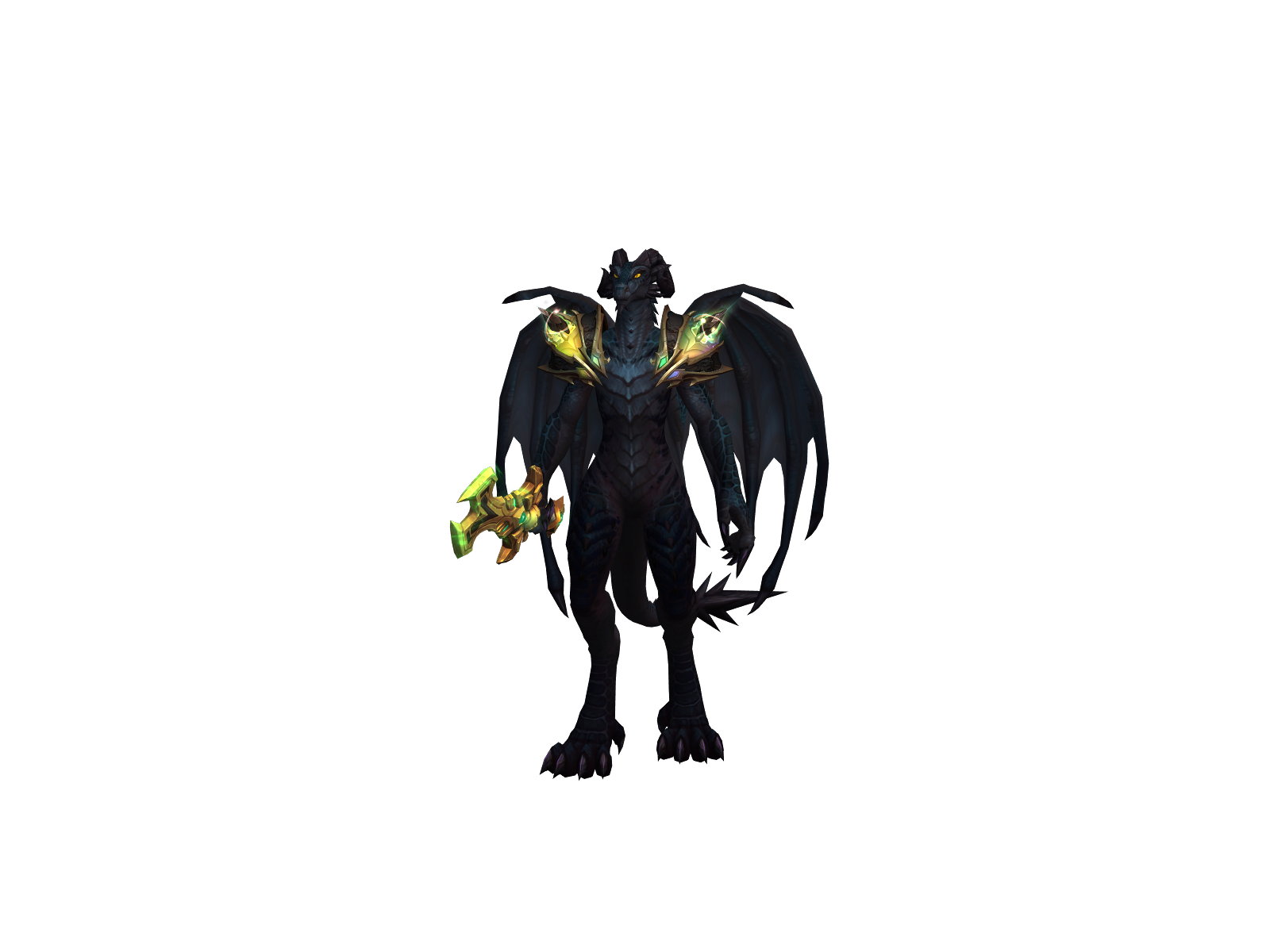 Shiridragon 3D character render