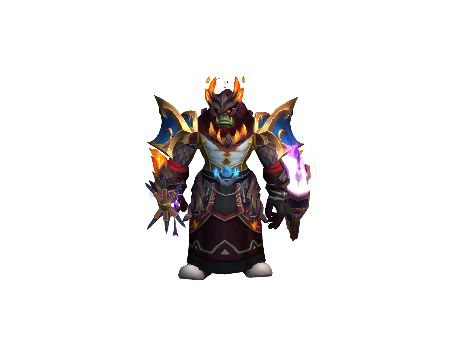 Waatafaka 3D character render