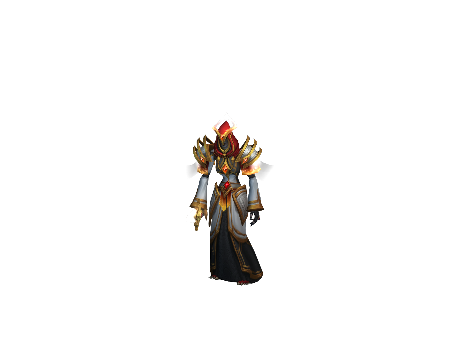 Huángdì 3D character render