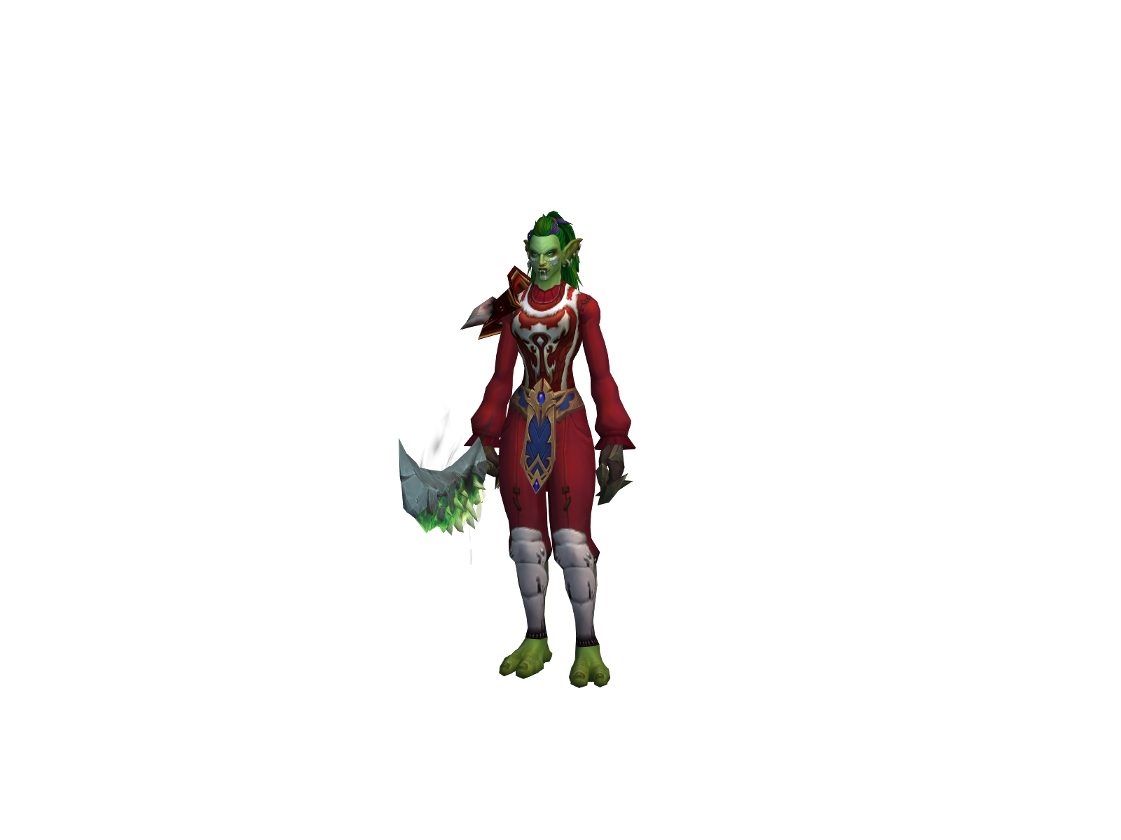 Iwilltroll 3D character render