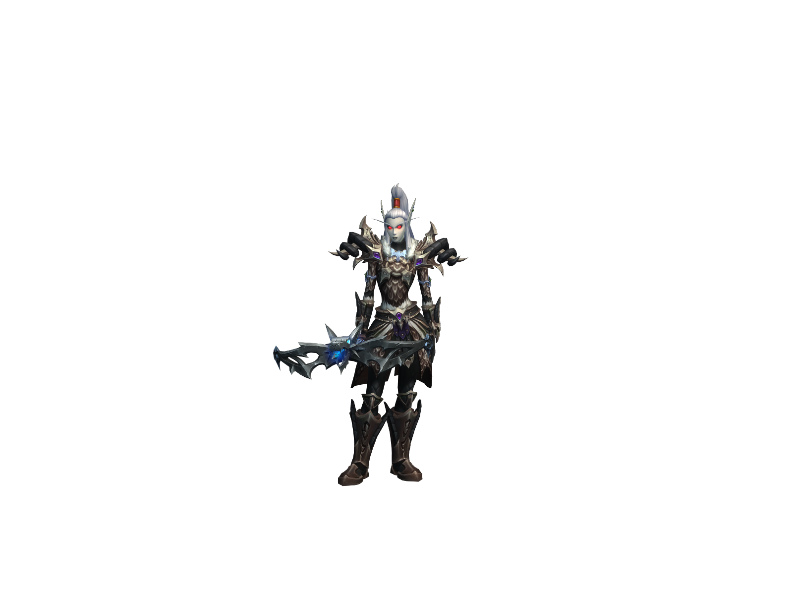 Ekkja 3D character render