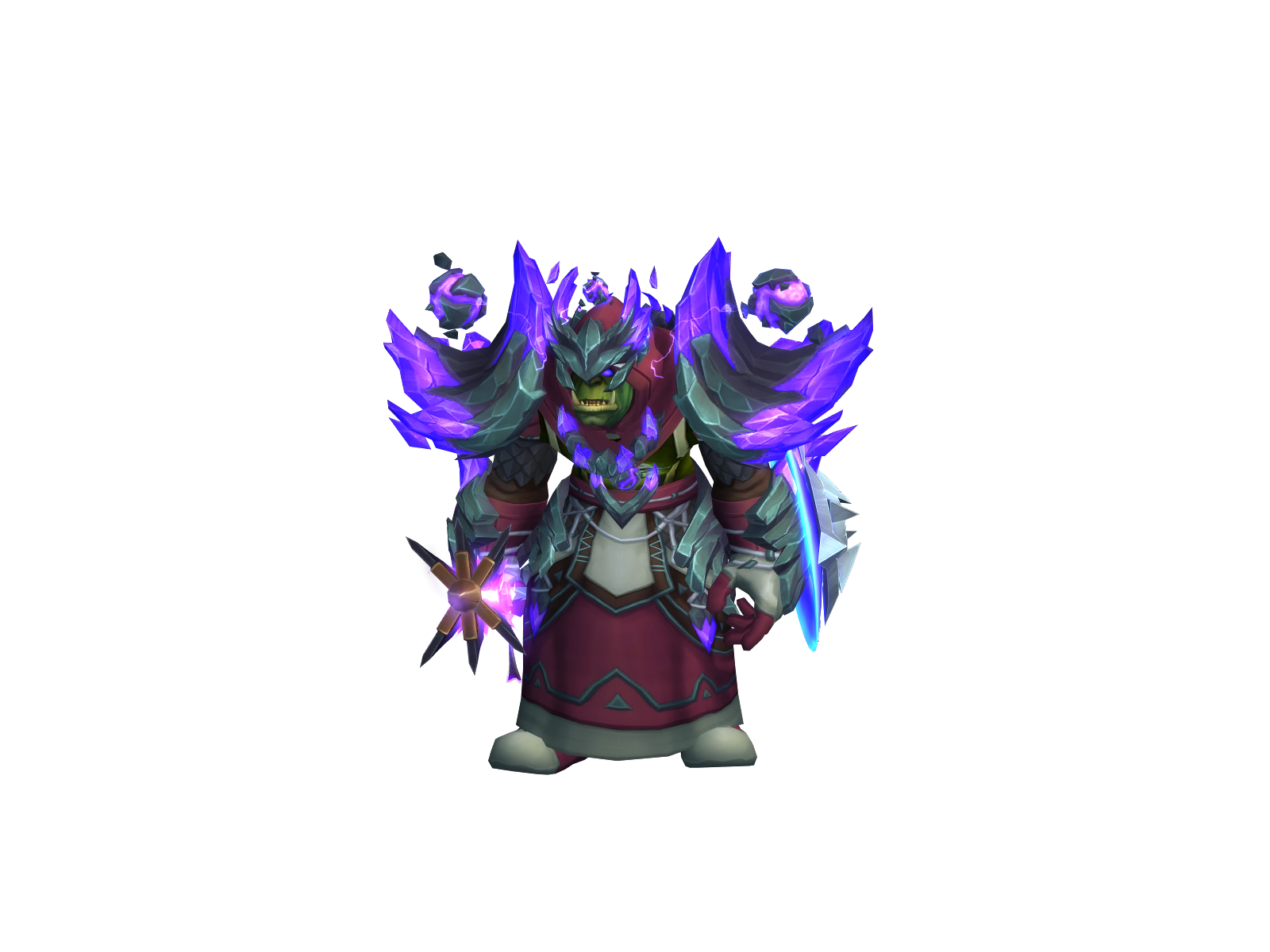 Moretotem 3D character render