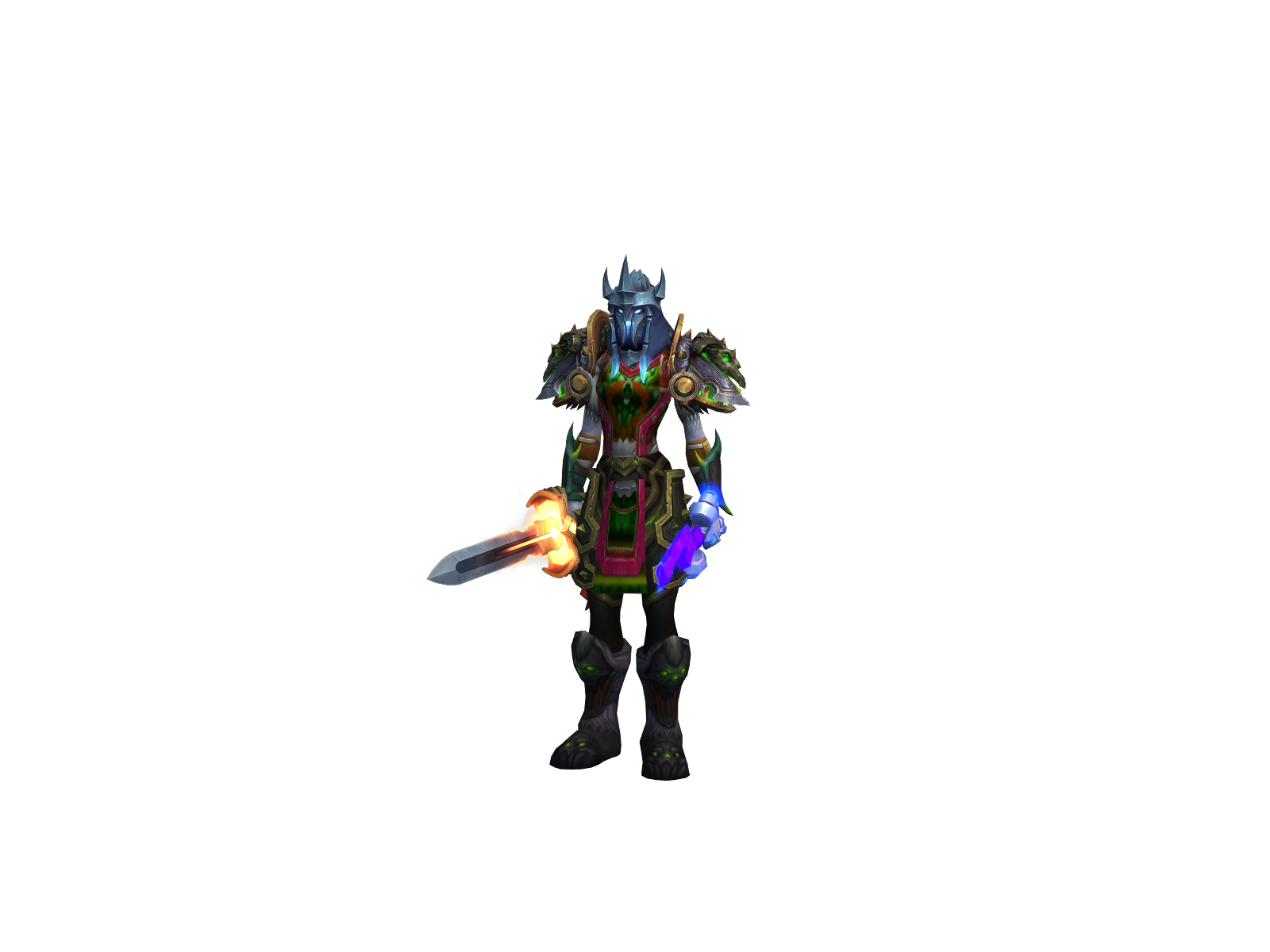 Cryzix 3D character render