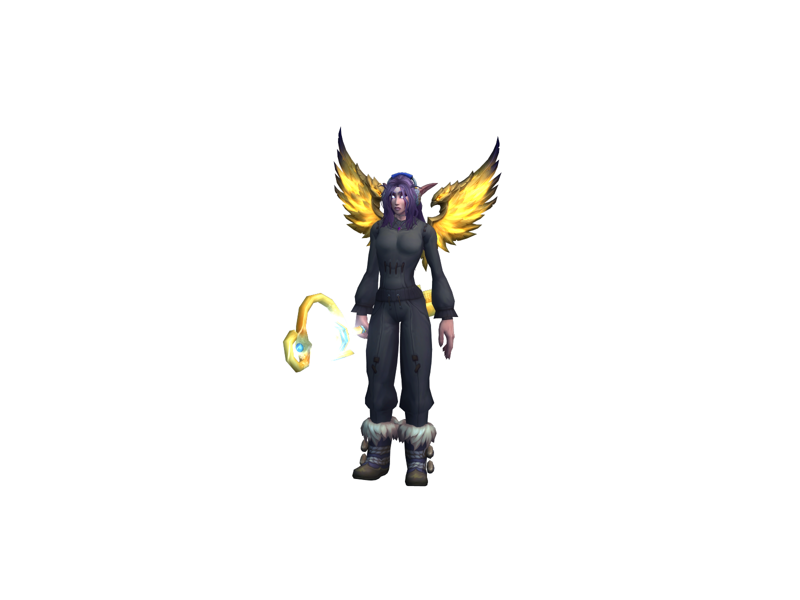 Polyarenaone 3D character render