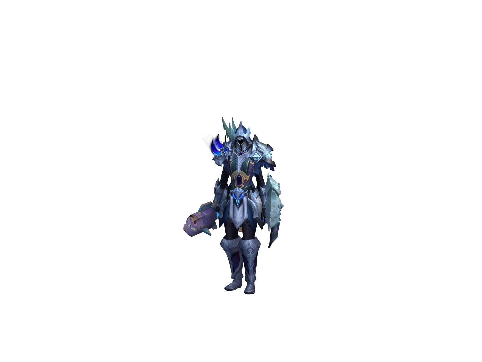 Serverreset 3D character render