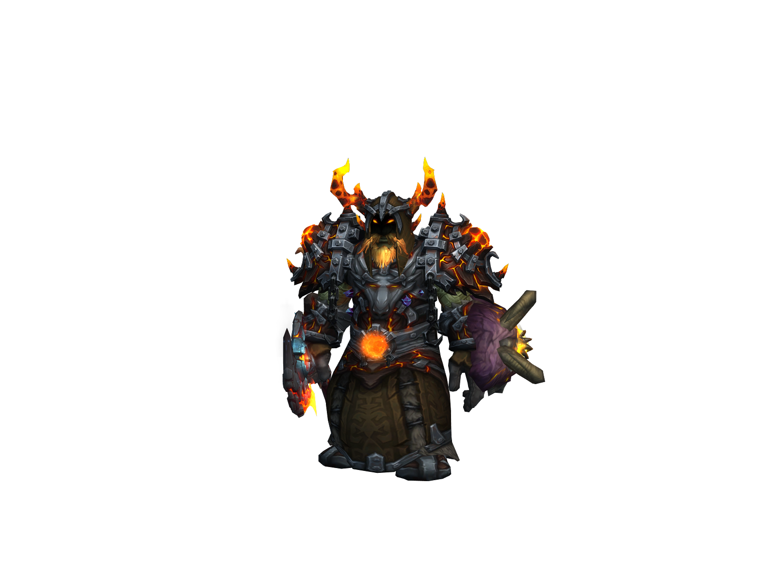 Völvá 3D character render