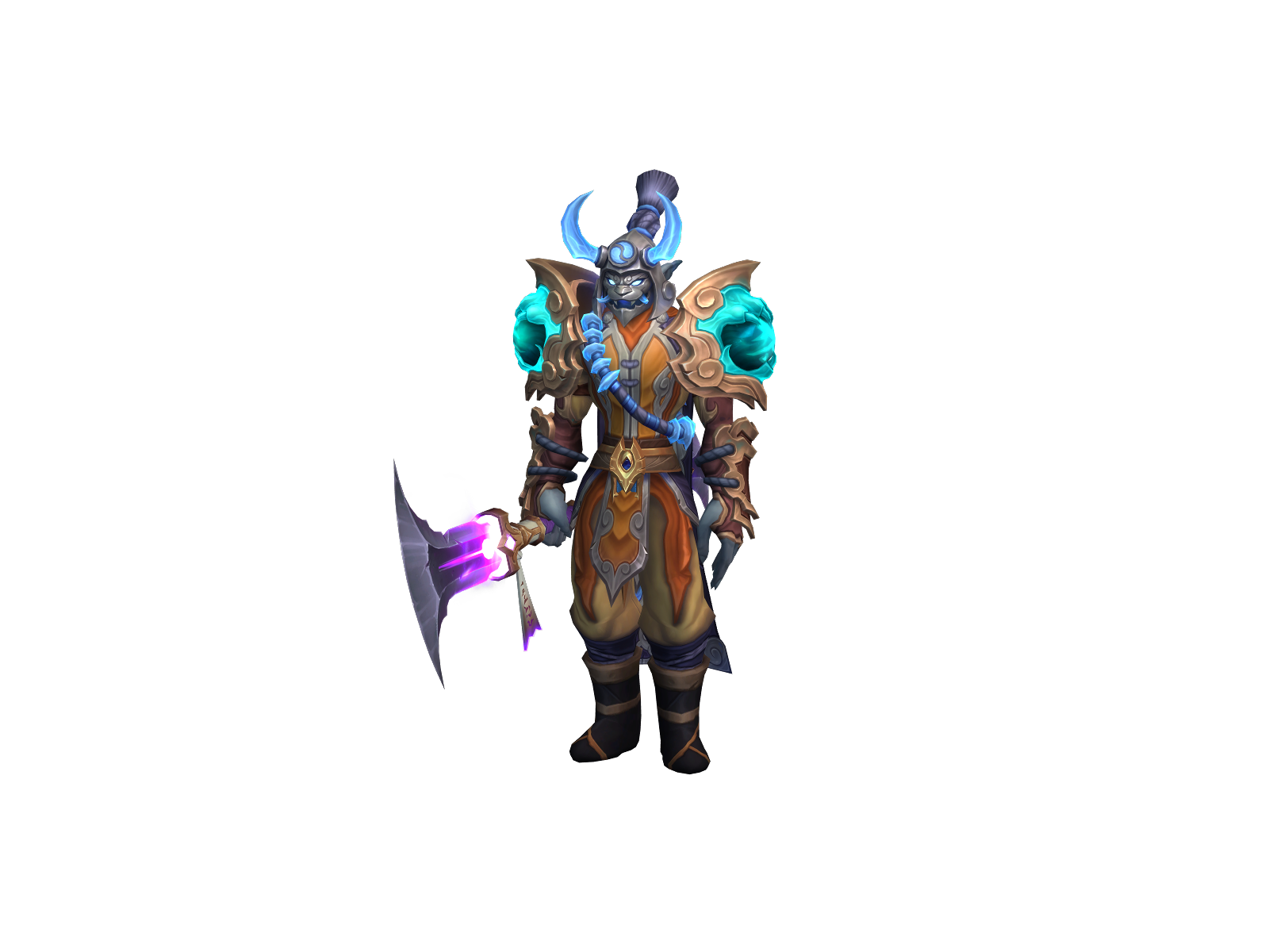 Skrumzen 3D character render