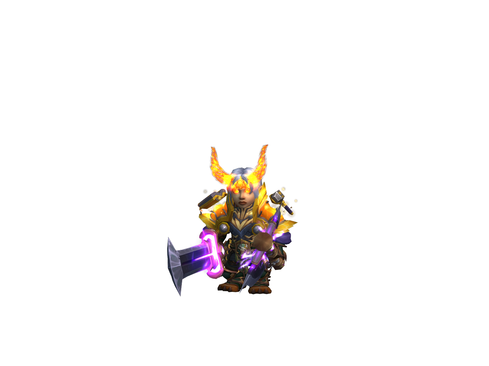 Búndzél 3D character render