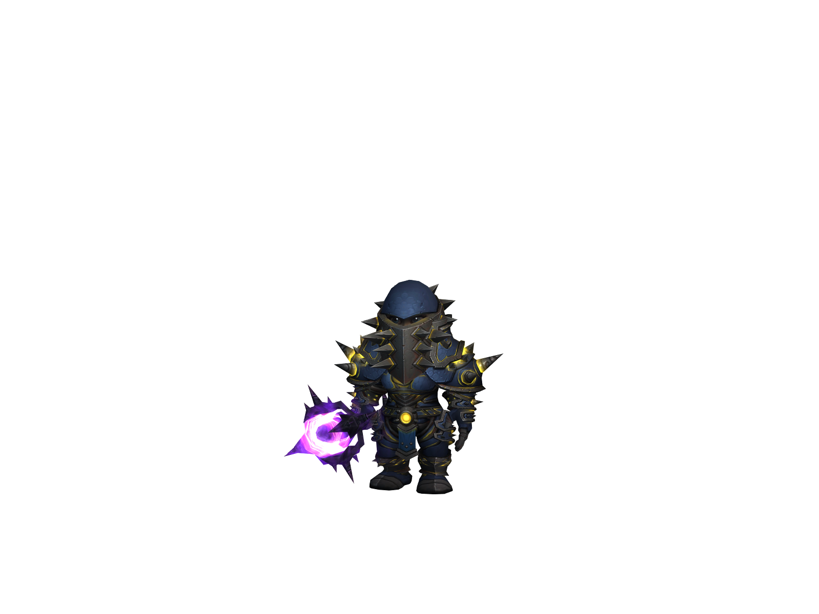 Gnøømenx 3D character render