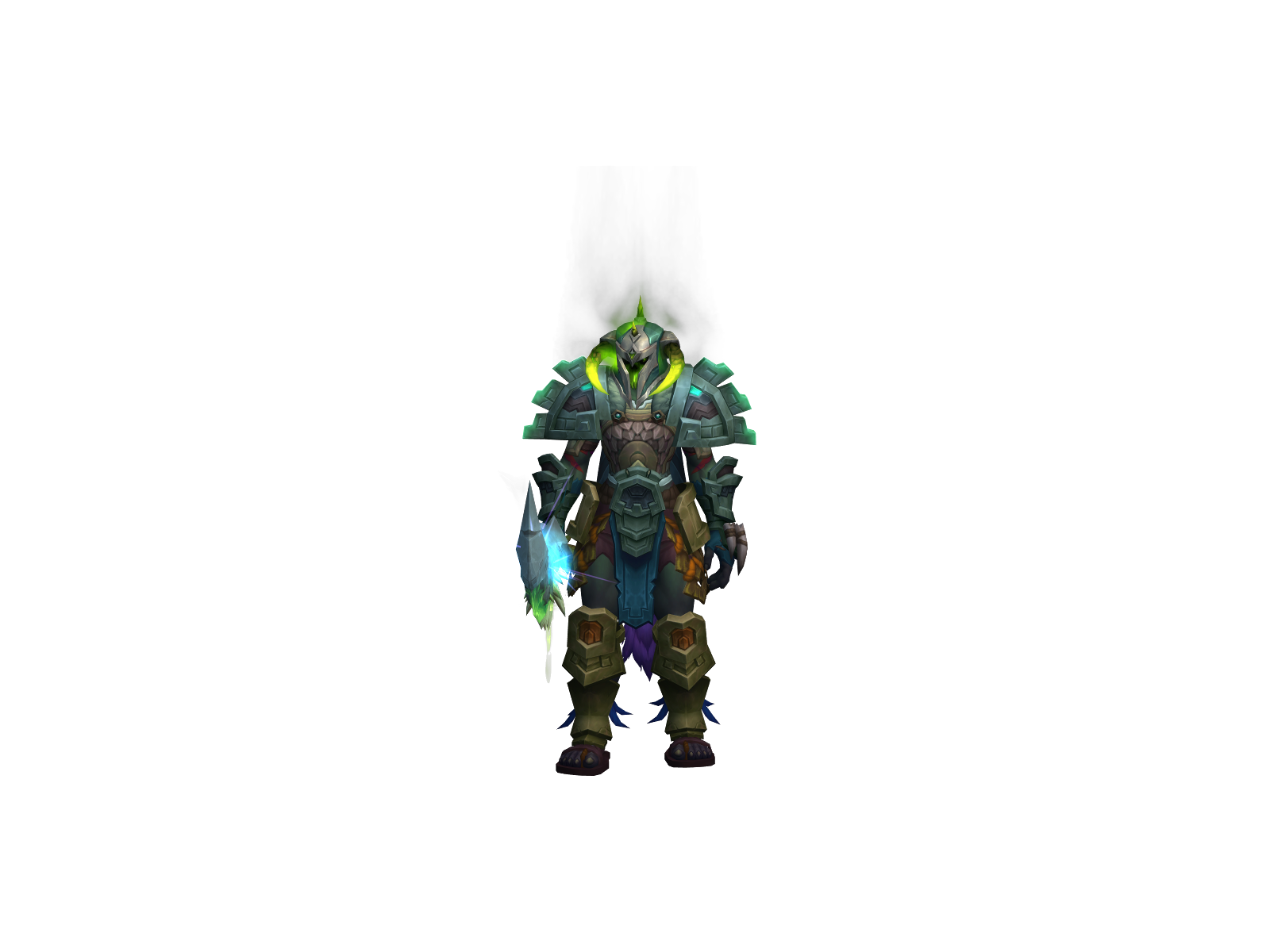 Deathborn 3D character render