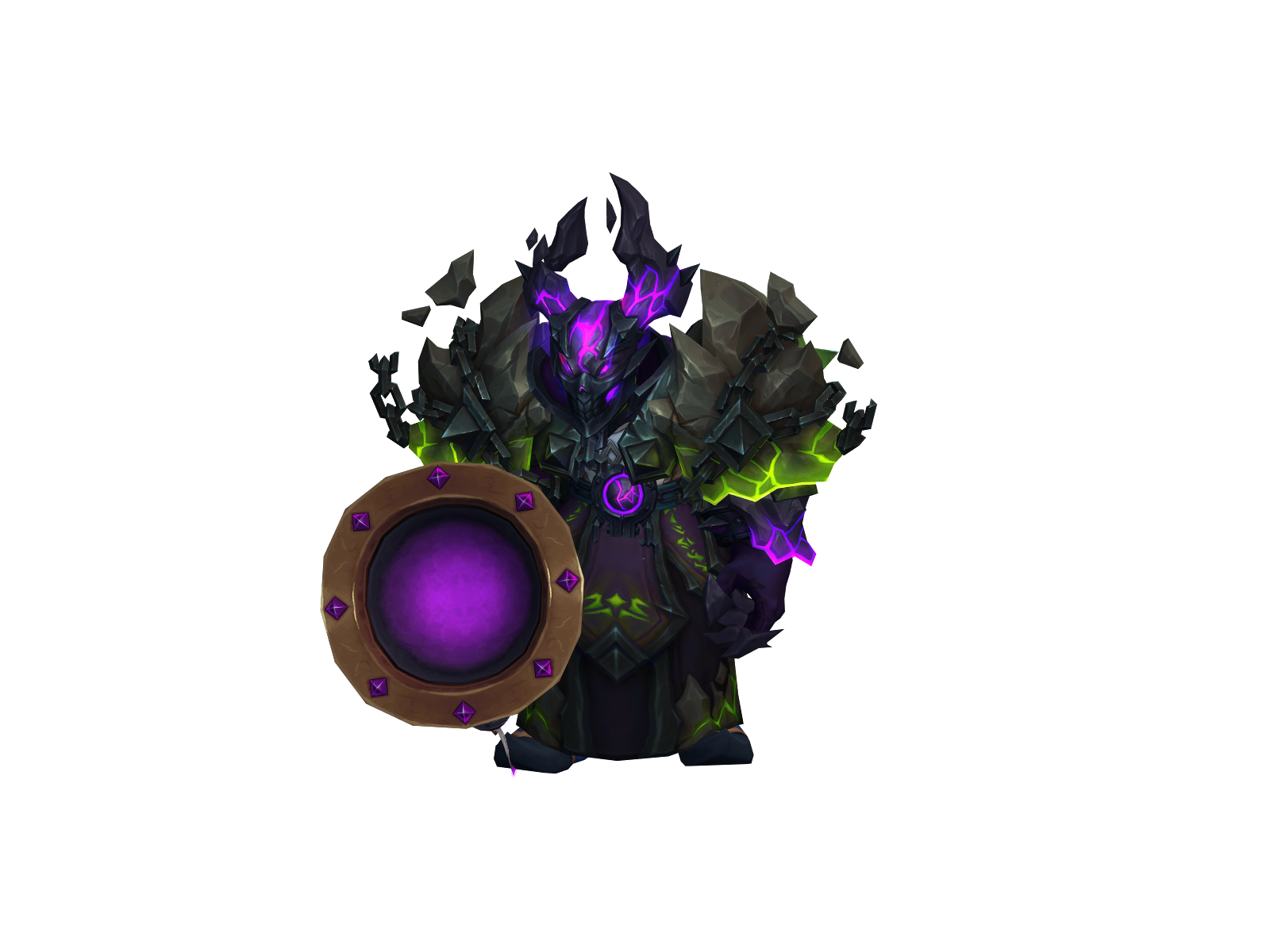 Luckymight 3D character render