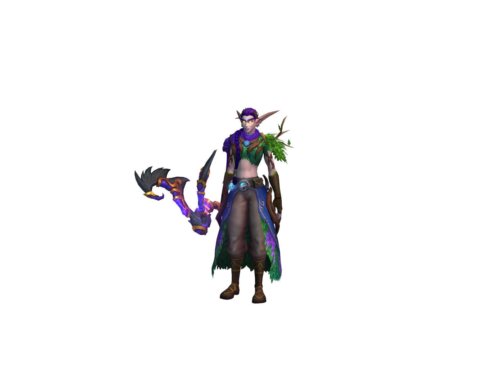Setztes 3D character render