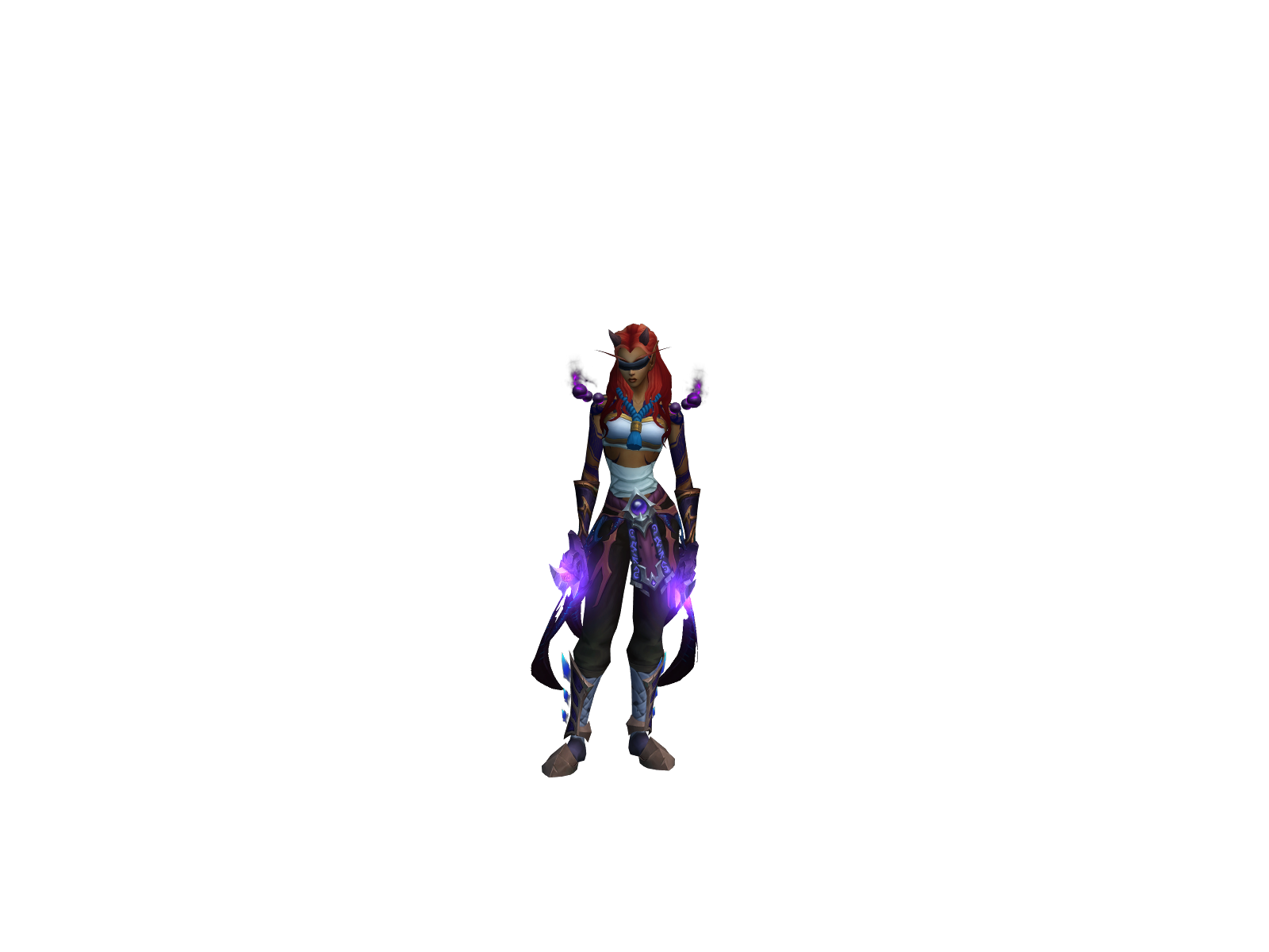 Malvax 3D character render