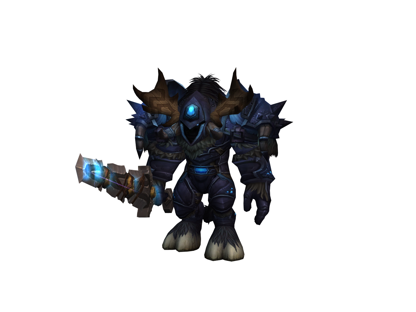 Hornygrips 3D character render